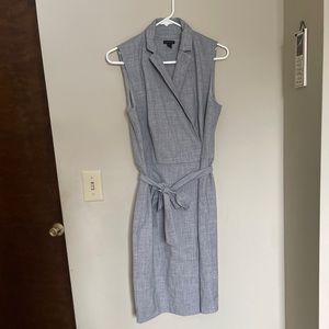 Sleeveless Ann Taylor Tie Dress